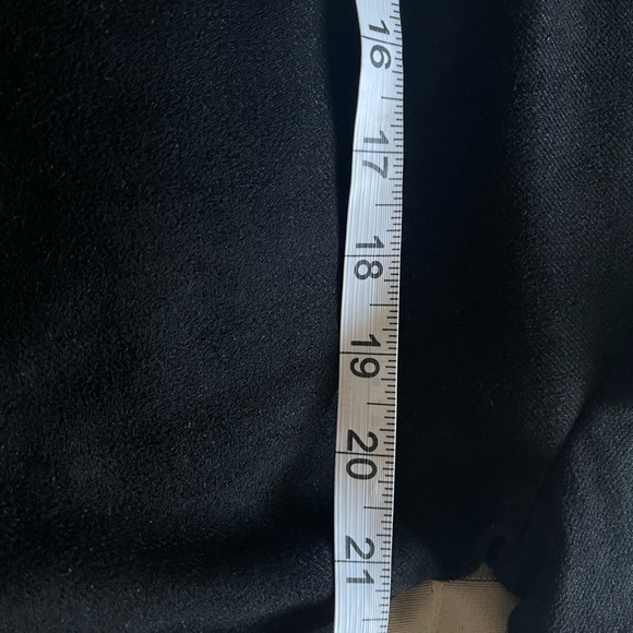 Brand new never worn black faux suede with faux leather pockets - Picture 3 of 8